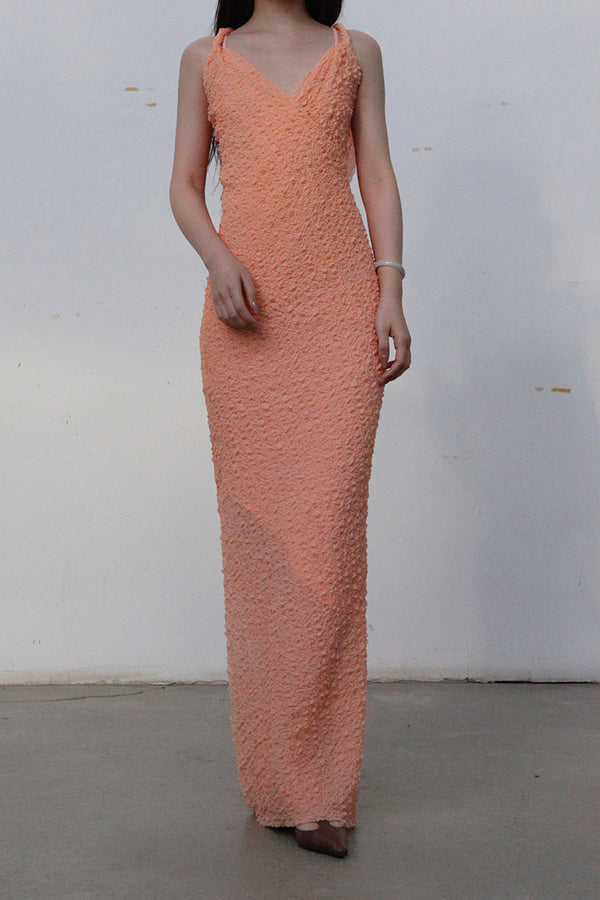 SAMUEL GUI YANG twist skirt SS22DR03-2